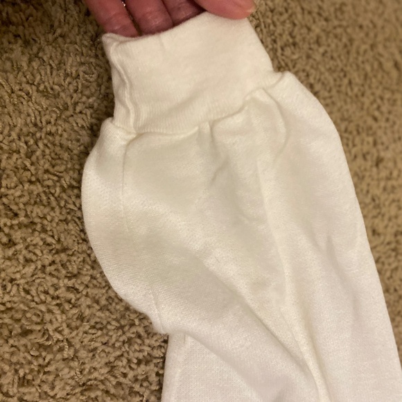 Vintage Canada Niagra Falls Hooded Sweatshirt White with Blue Trim Very Good Lg. - Picture 12 of 17